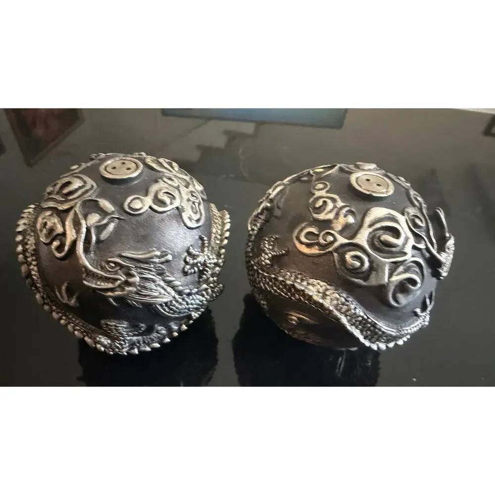 L’Objet Spice Jewels Dragon Phoenix Salt/Pepper Shakers